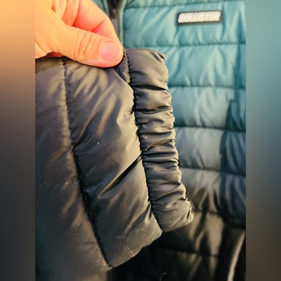 Hollister XXL men’s jacket winter perfect color green and black - Picture 5 of 10